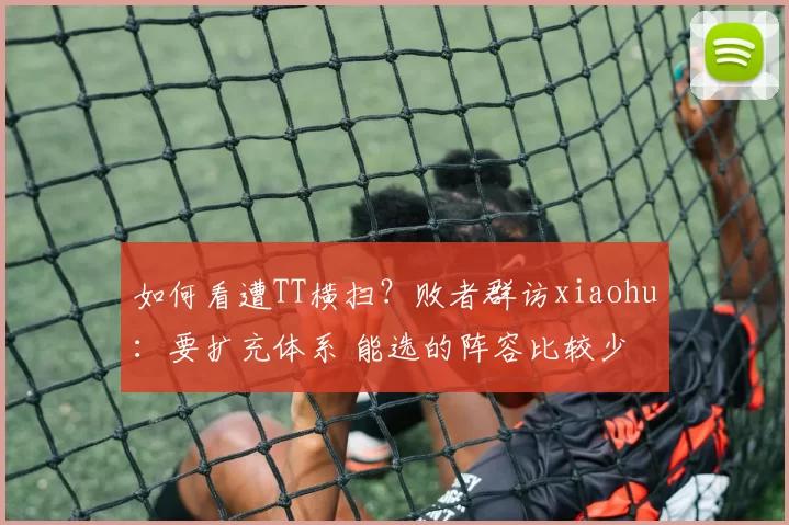 如何看遭TT横扫？败者群访xiaohu：要扩充体系 能选的阵容比较少