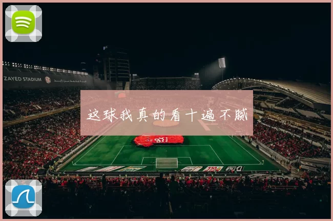 这球我真的看十遍不腻