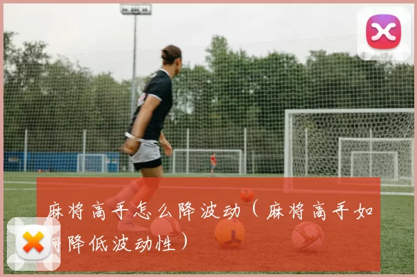 麻将高手怎么降波动（麻将高手如何降低波动性）